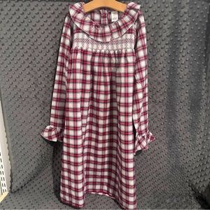 Janie & Jack Christmas Plaid Collared Dress
